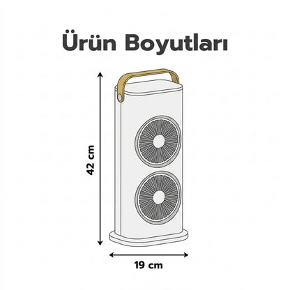 Çift Fanlı Hava Soğutucu